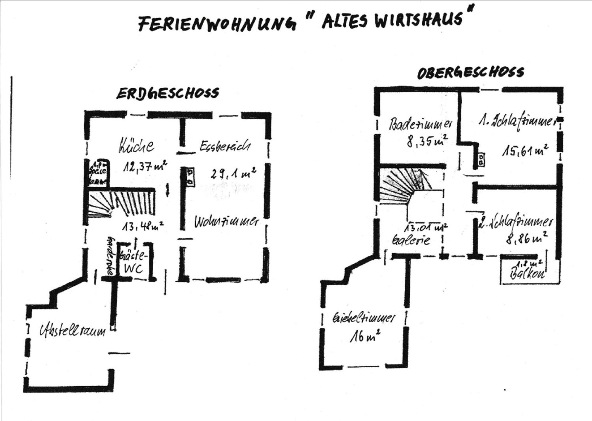 Ferienhaus Altes Wirtshaus Lugde ภายนอก รูปภาพ